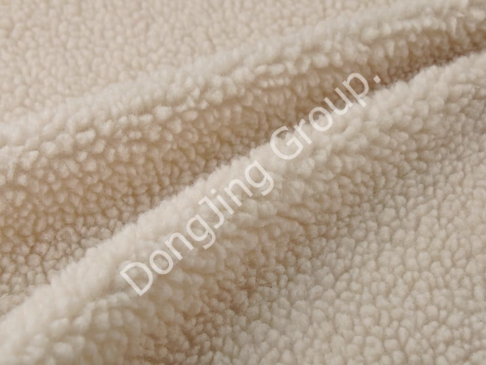 DP0819-beige lammull E1300 faux fur fabric