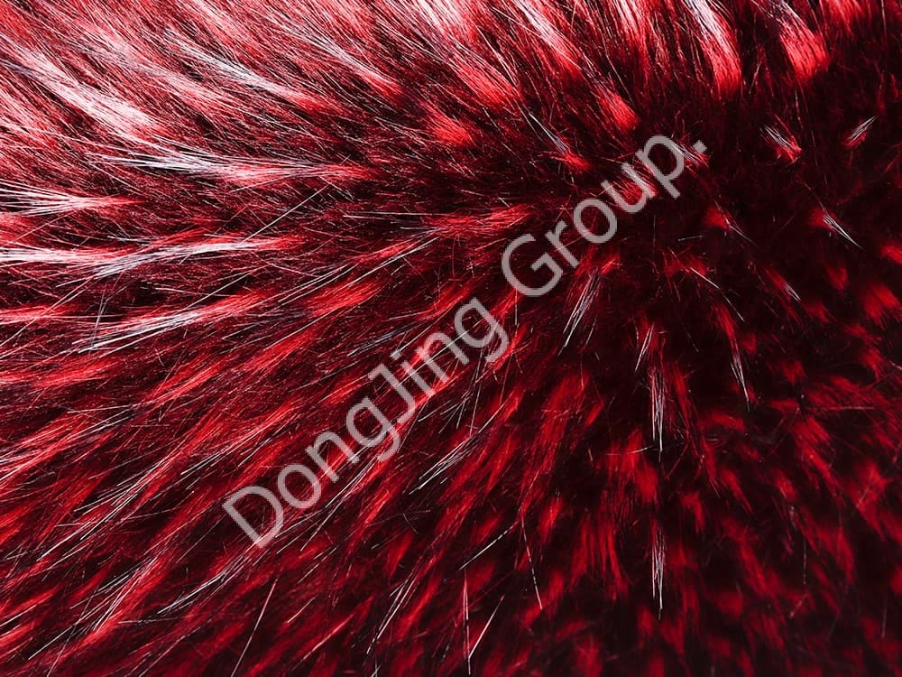 DW0578-lila mus faux fur fabric