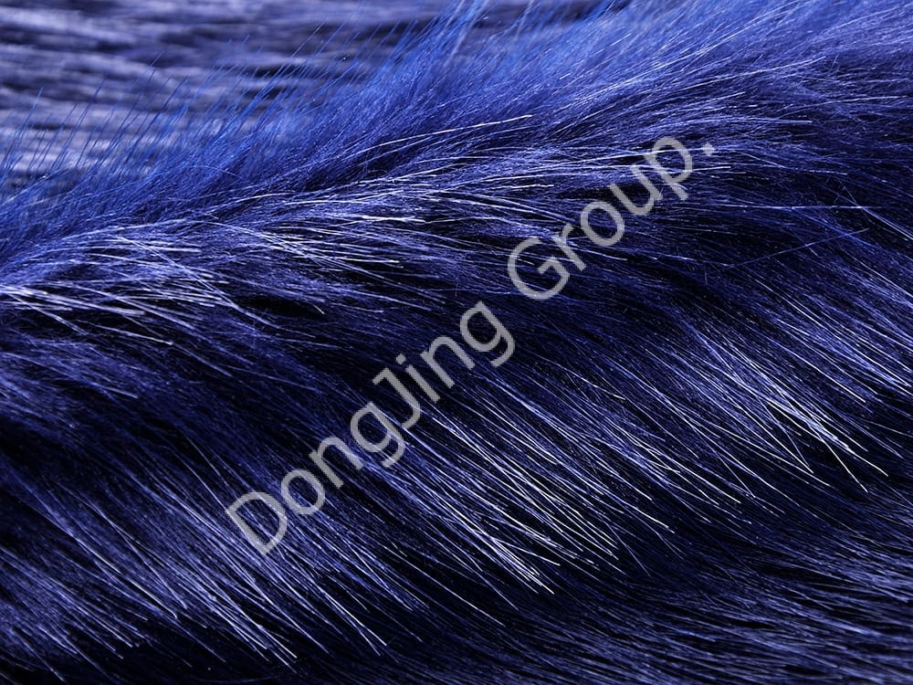 DP0964-Marinblå faux fur fabric