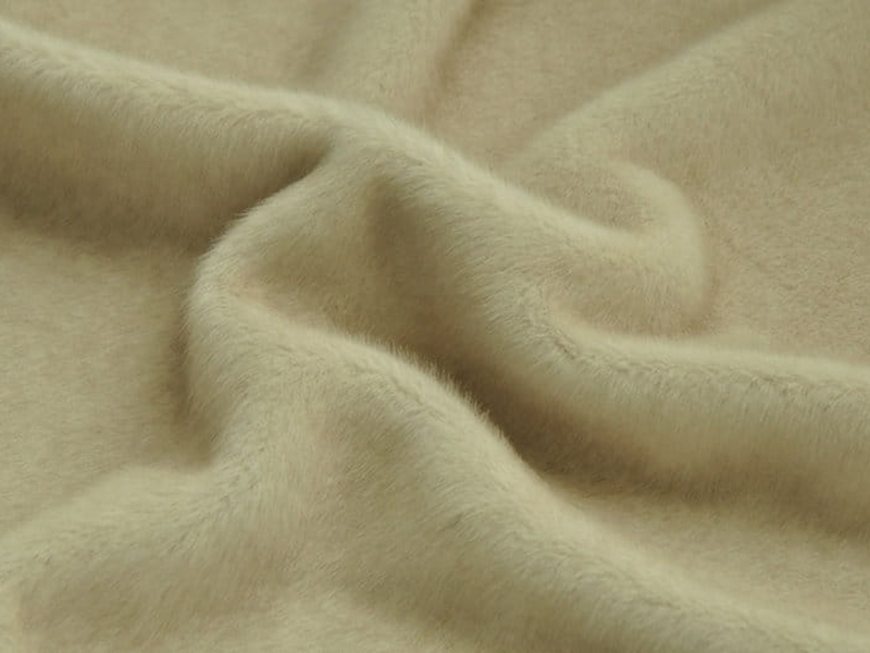 9T2638-Original vitfärgad röd kaffespets faux fur fabric